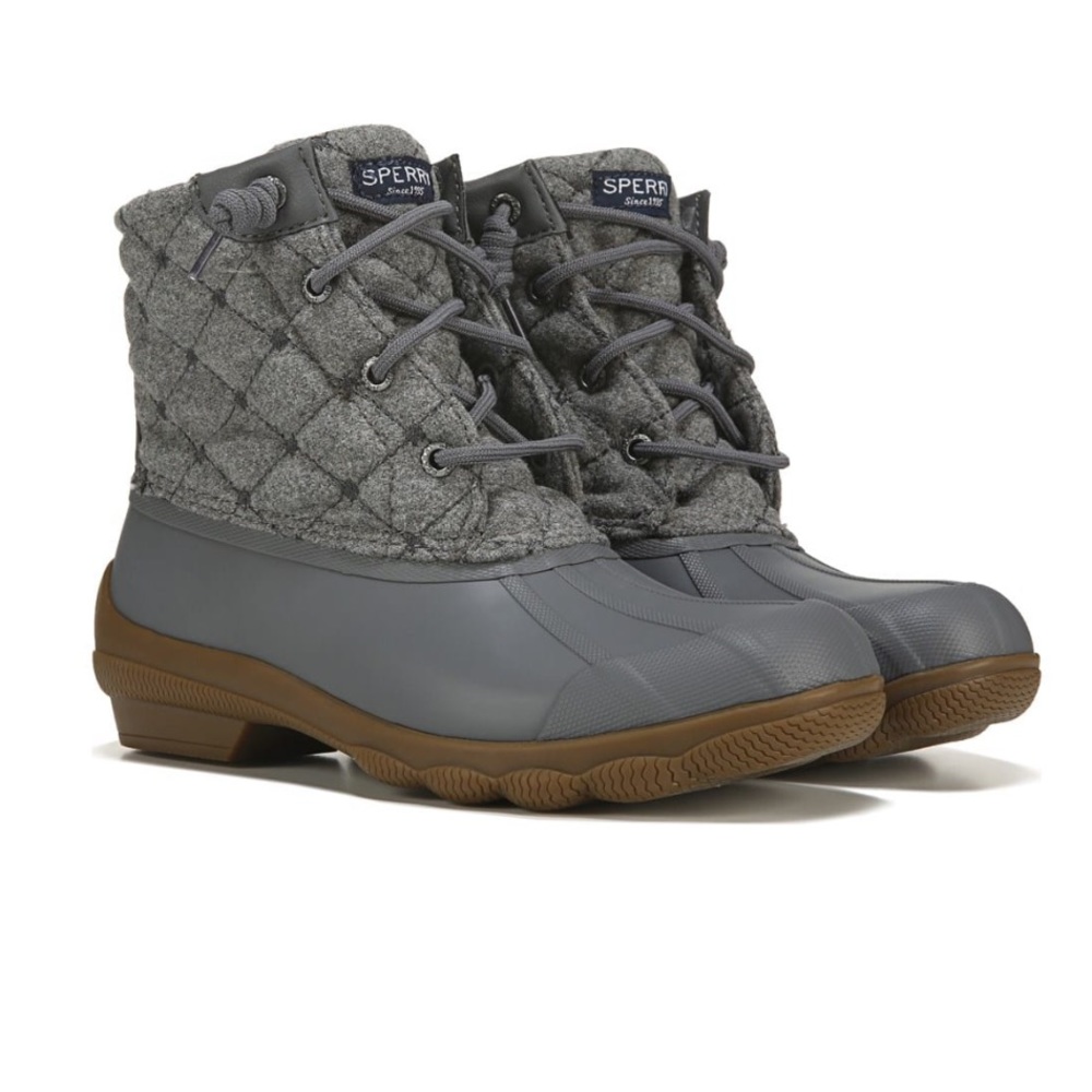 SPERRY ~ WOMENS SYREN GULF DUCK BOOT - GREY